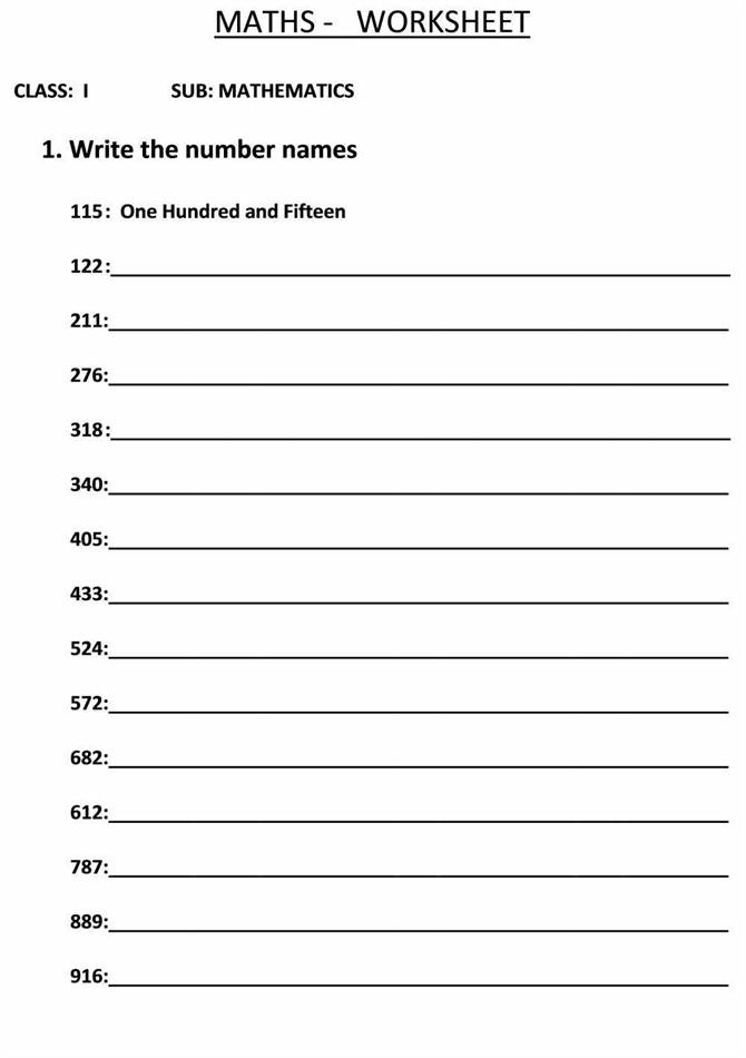 Worksheets For All