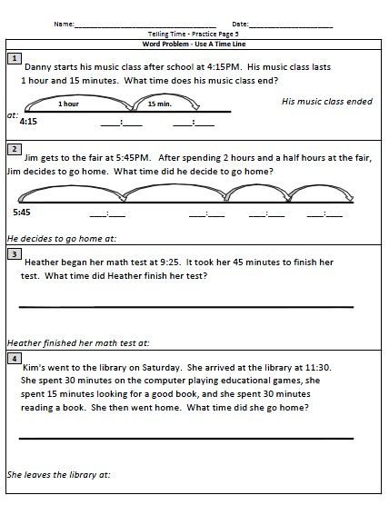 108 Best Math Elapsed Time Images On Free Worksheets Samples