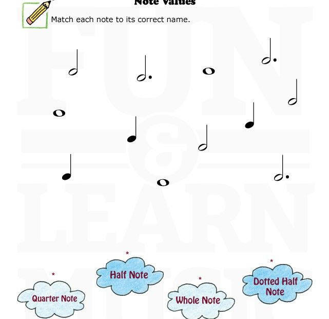 190 Best Music Worksheets Images On Free Worksheets Samples