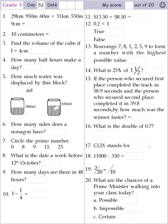 62 Best Mental Math Drishtee Images On Free Worksheets Samples