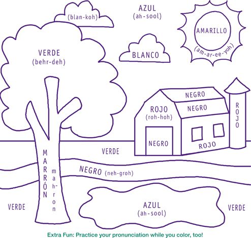 Awesome Collection Of Free Printable Spanish Worksheets For