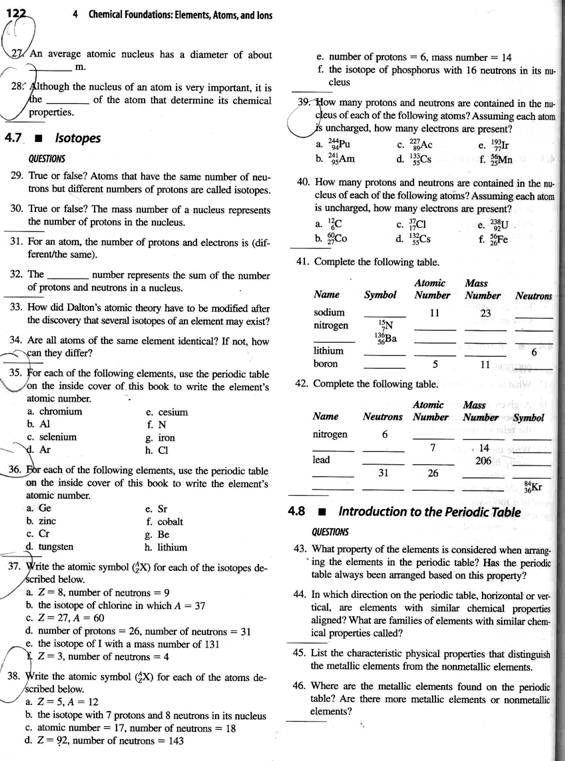 Basic Atomic Structure Worksheet Answers Worksheets For All