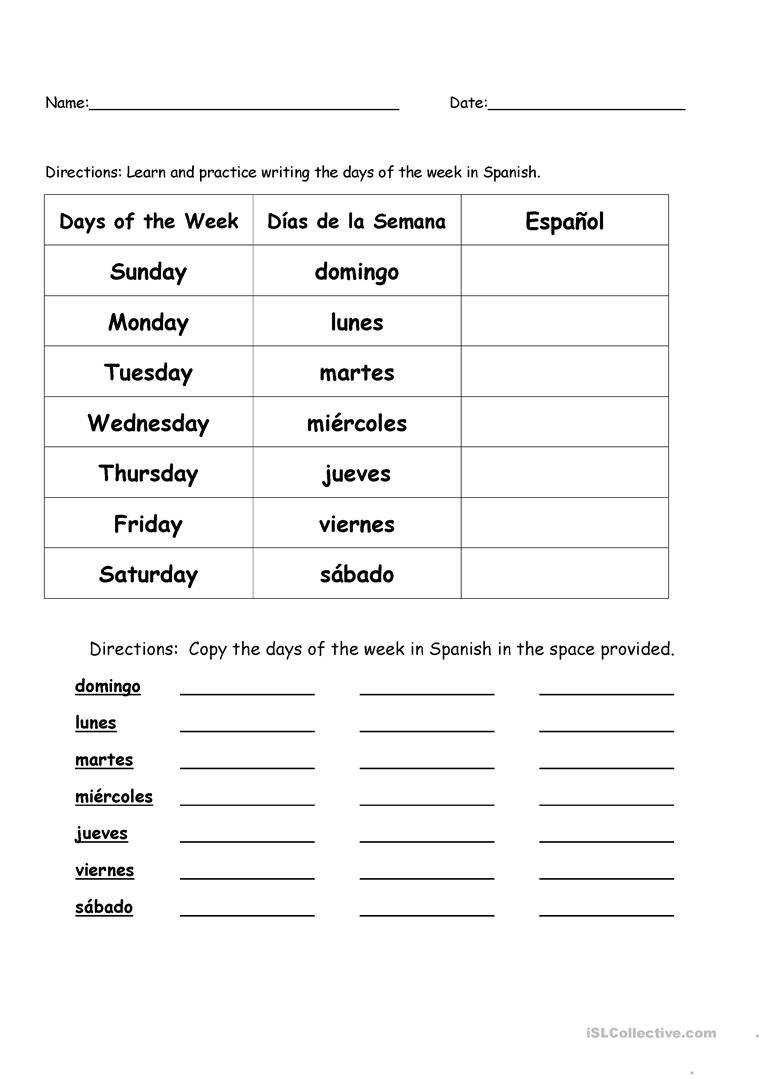 spanish-esl-worksheets