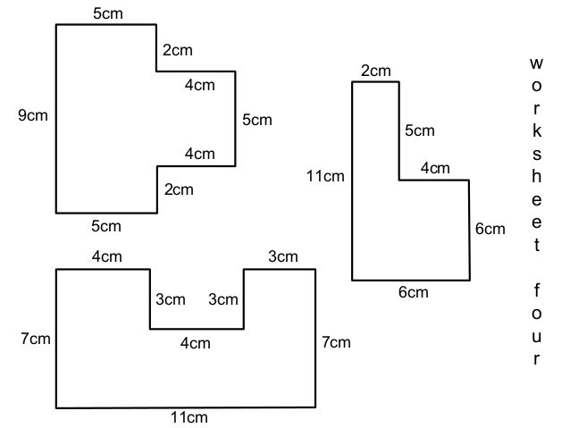 how to find perimeter of irregular shapes