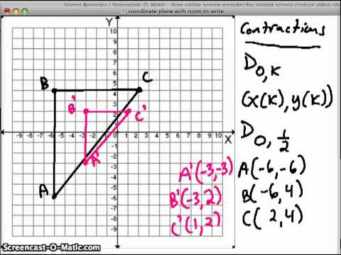 Dilation In The Coordinate Plane ( Video )