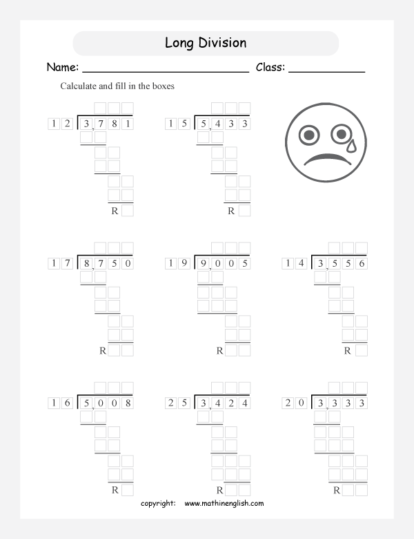 Division Worksheets Two Digit Divisors | Free Worksheets Samples