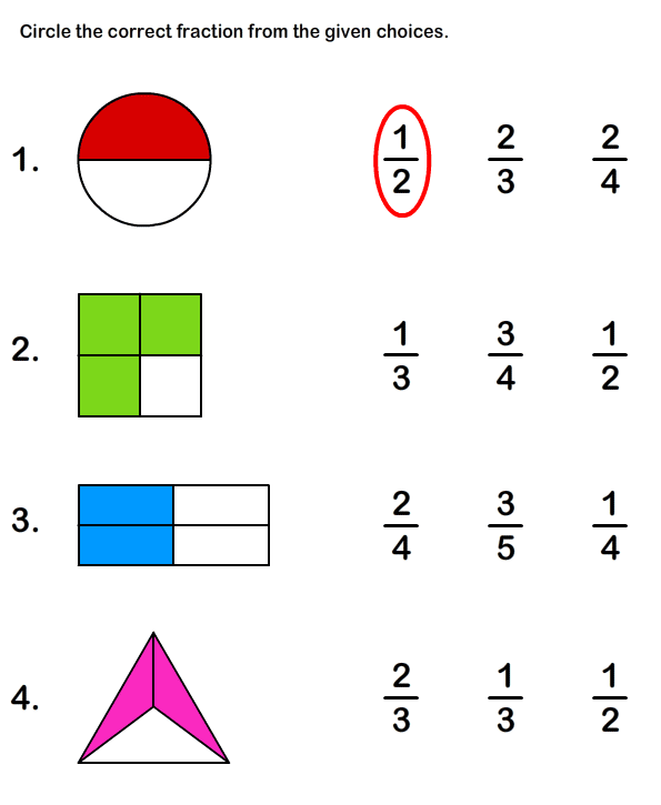 Fraction Worksheets And Printables