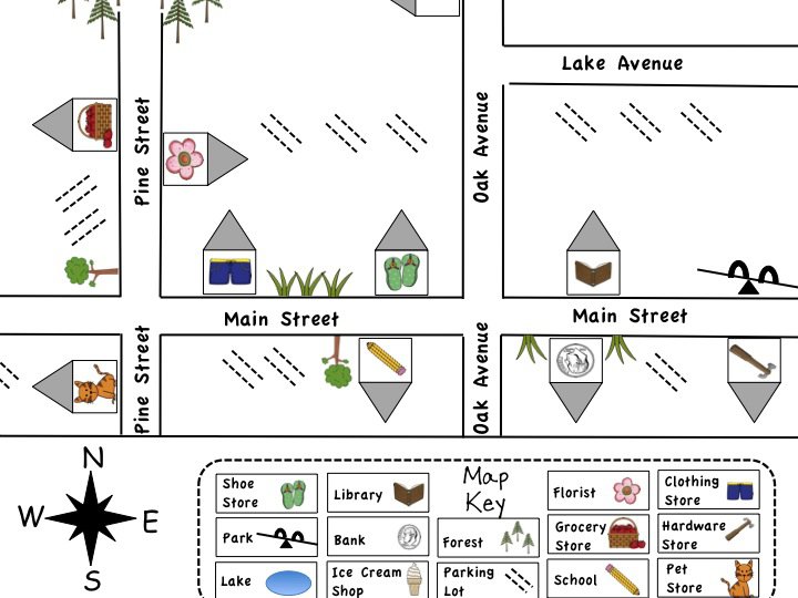 Free Printable Map Skills Worksheets For First Grade