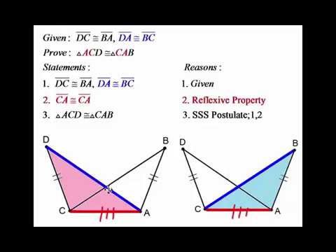 Geometry 4 7 Congruence In Overlapping Triangles