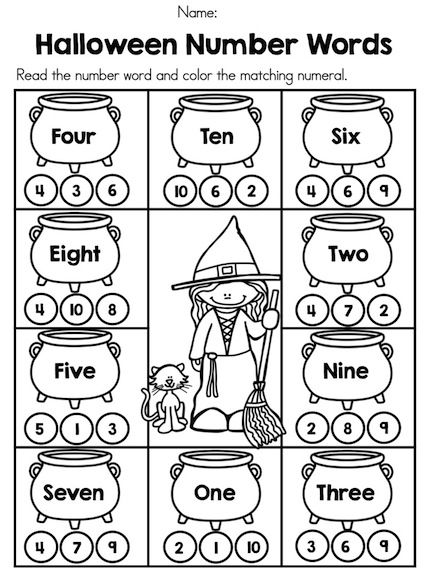 Halloween Activities For Kindergarten Halloween Activities For