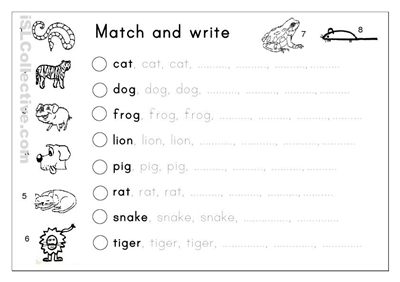 Handwriting Worksheet For Kindergarten Worksheets For All