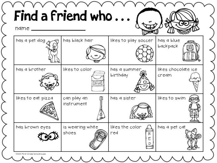 Making Friends Worksheets Worksheets For All