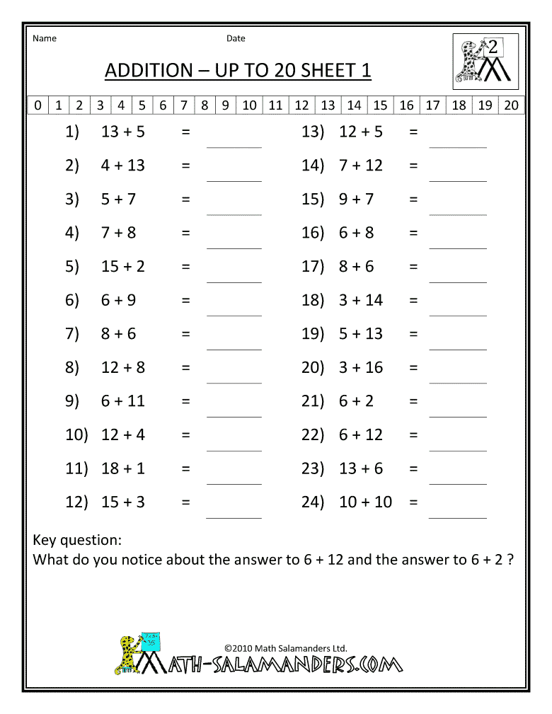 Addition Worksheets Year 1 Addition Worksheets Year 1