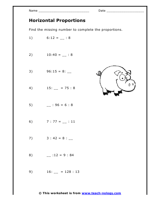 Printables  Proportions Worksheet  Messygracebook Thousands Of