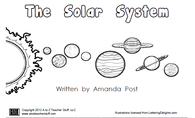 Solar System Worksheet For Kids Worksheets For All