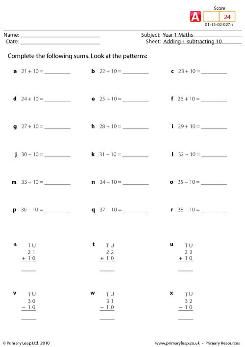 Subtraction To 10 Worksheets With Pictures Worksheets For All