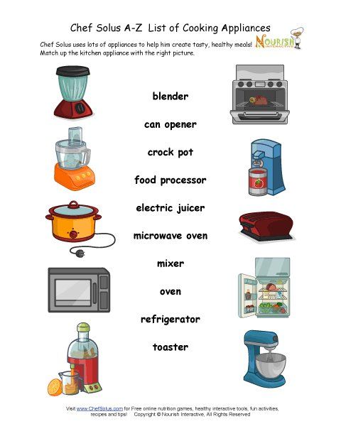 Teach Children About The Kitchen Appliances They Will Encounter