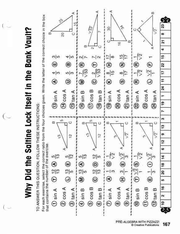 Worksheet Template   Algebra  A Complete Course Moving Words Math