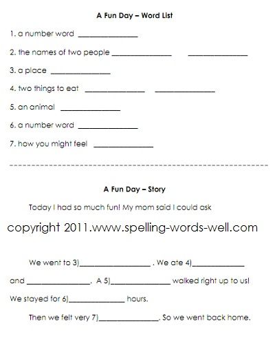 Writing Worksheets 1st Grade
