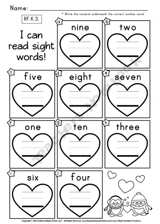 32 Best Number Words Images On Free Worksheets Samples