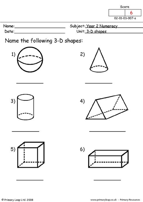 3d Shapes
