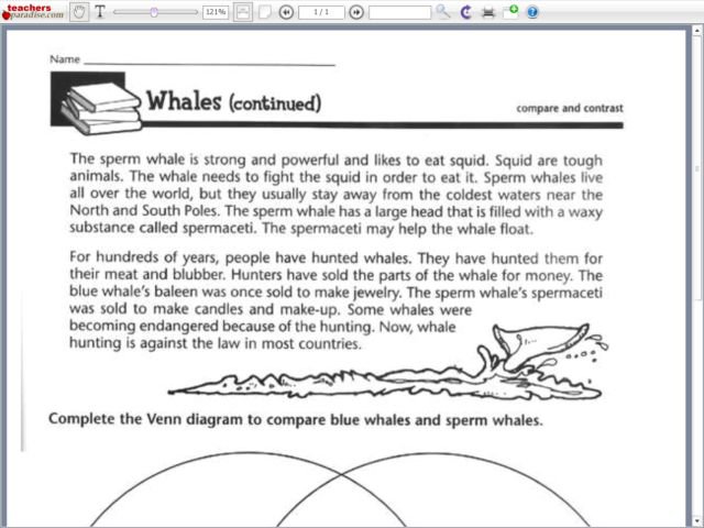 Compare And Contrast Worksheets 3rd Grade