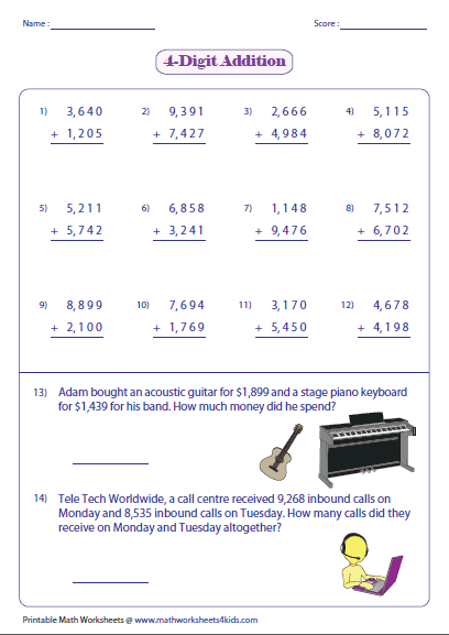 6-digit-addition-worksheets