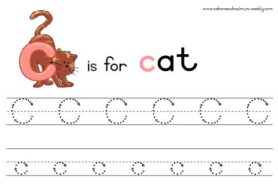 Animal Alphabet Tracing Sheets
