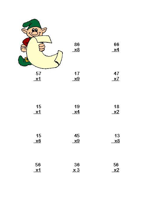 Christmas Math Worksheets 6th Grade | Free Worksheets Samples