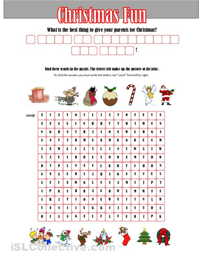 Christmas Maths Worksheets Secondary School | Free Worksheets Samples