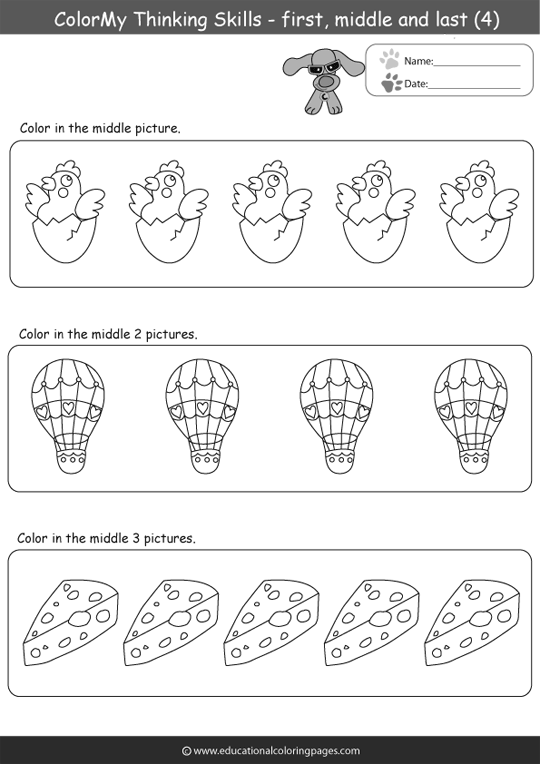 Cognitive Skills Worksheets Worksheets For All
