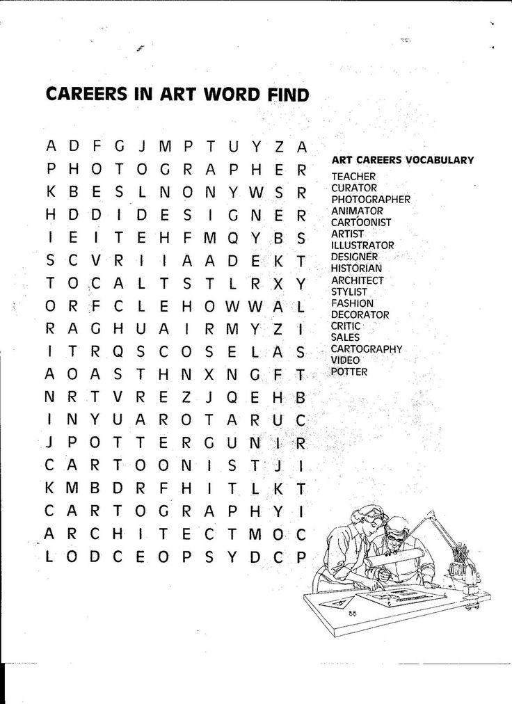 Art worksheets for middle school free