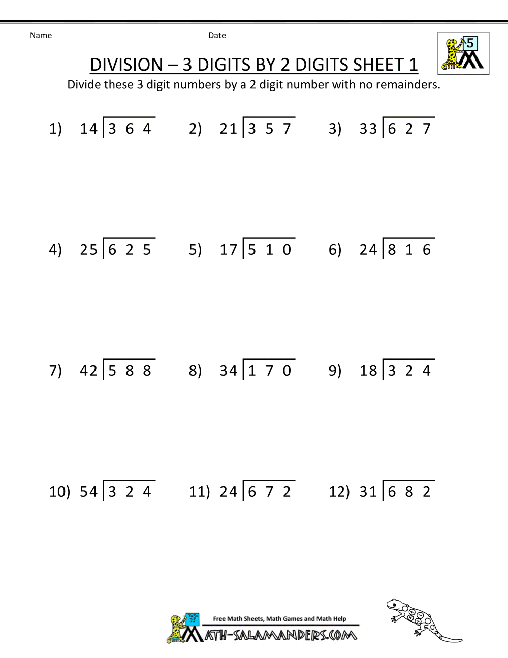 Collection Of Worksheets For Dividing Decimals 5th Grade