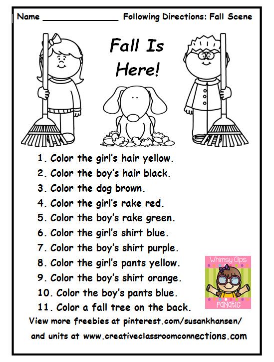 Fall Worksheets For 3rd Grade Worksheets For All