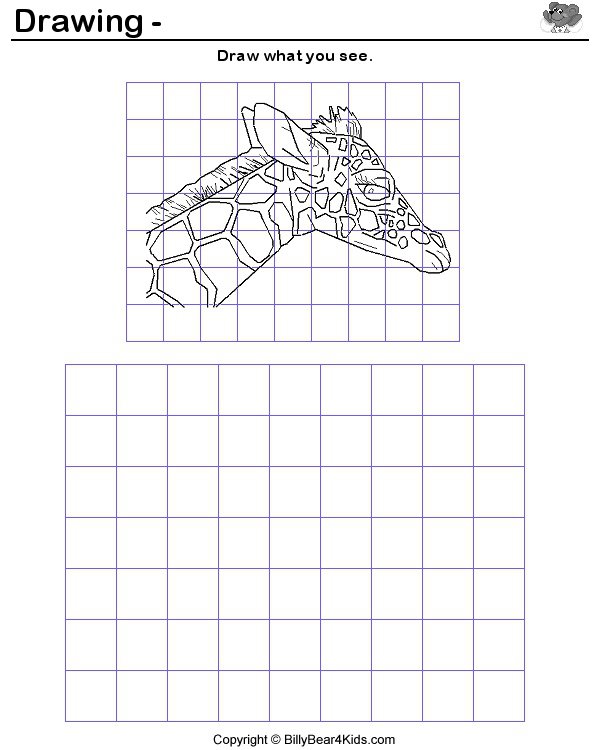 Grid Drawing Worksheets High School Worksheets For All