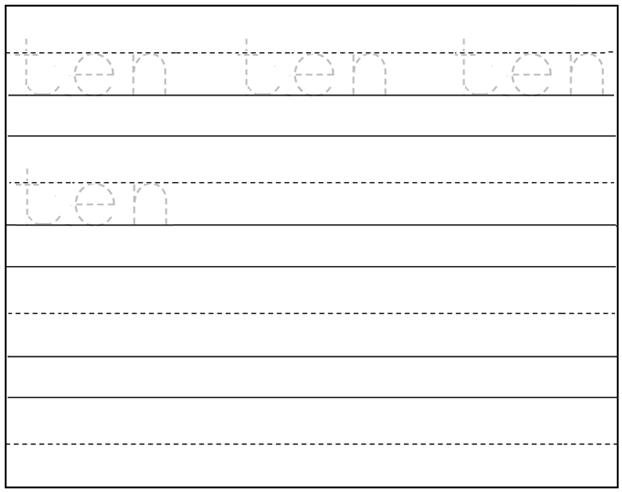 Kindergarten Handwriting Worksheets Free Printable Worksheets For