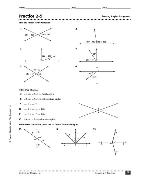 Pleasant Angles Relationships Worksheets For Angle Relationships