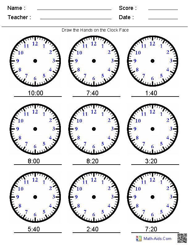 Tell The Time Worksheet The Best Worksheets Image Collection