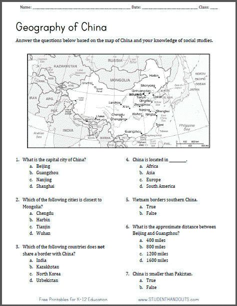 105 Best Geography Images On Free Worksheets Samples