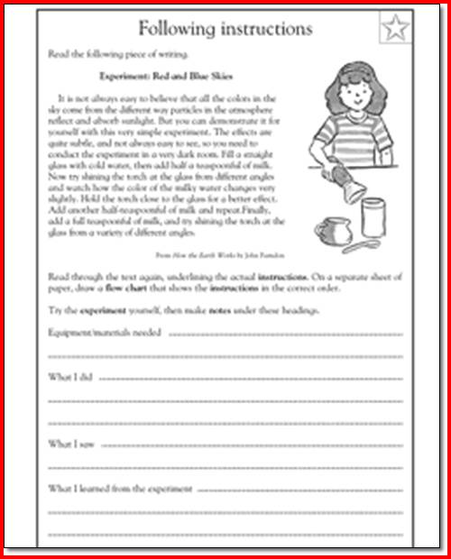 4th Grade Language Arts Printable Worksheets Worksheets For All