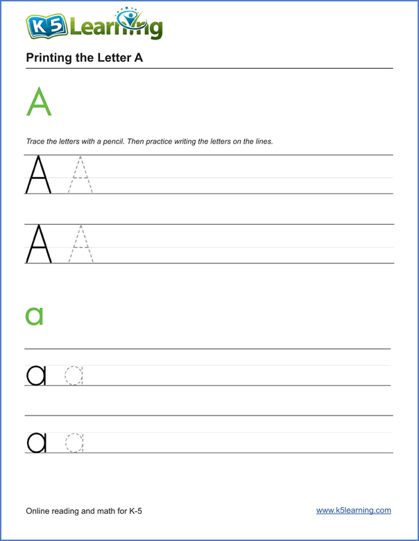 Alphabet Letters Worksheet For Kindergarten Worksheets For All
