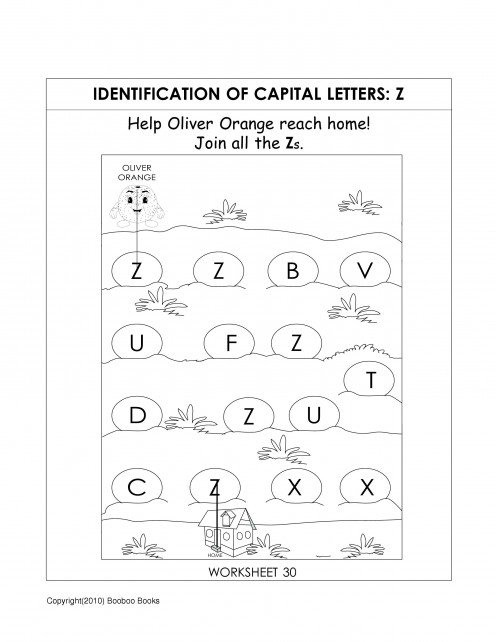 Alphabet Worksheets For Nursery Worksheets For All Download And