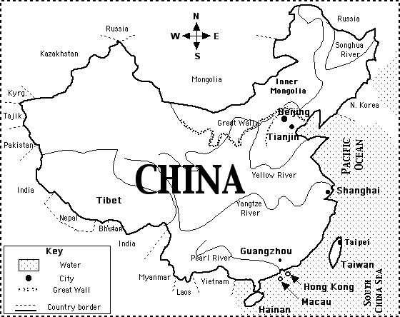 China Geography Worksheet Worksheets For All