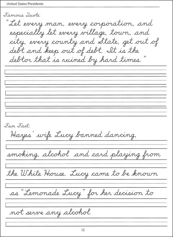 Cursive Writing Worksheets For 3rd Grade Worksheets For All