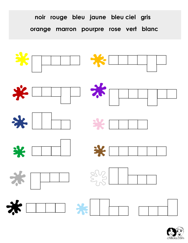elementary-french-worksheets