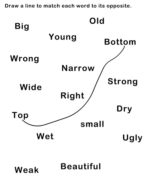 Fascinating Worksheets In English Adjectives Also Match The