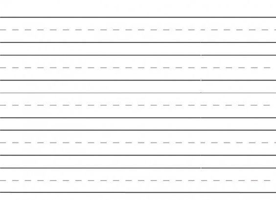 Free Handwriting Worksheets For Kindergarten