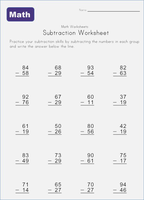Ideas Collection Vertical Addition And Subtraction Worksheets
