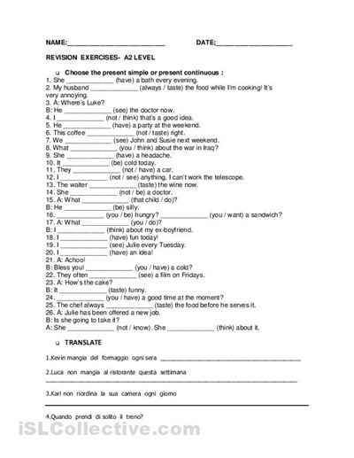 Junior High Grammar Worksheets Worksheets For All