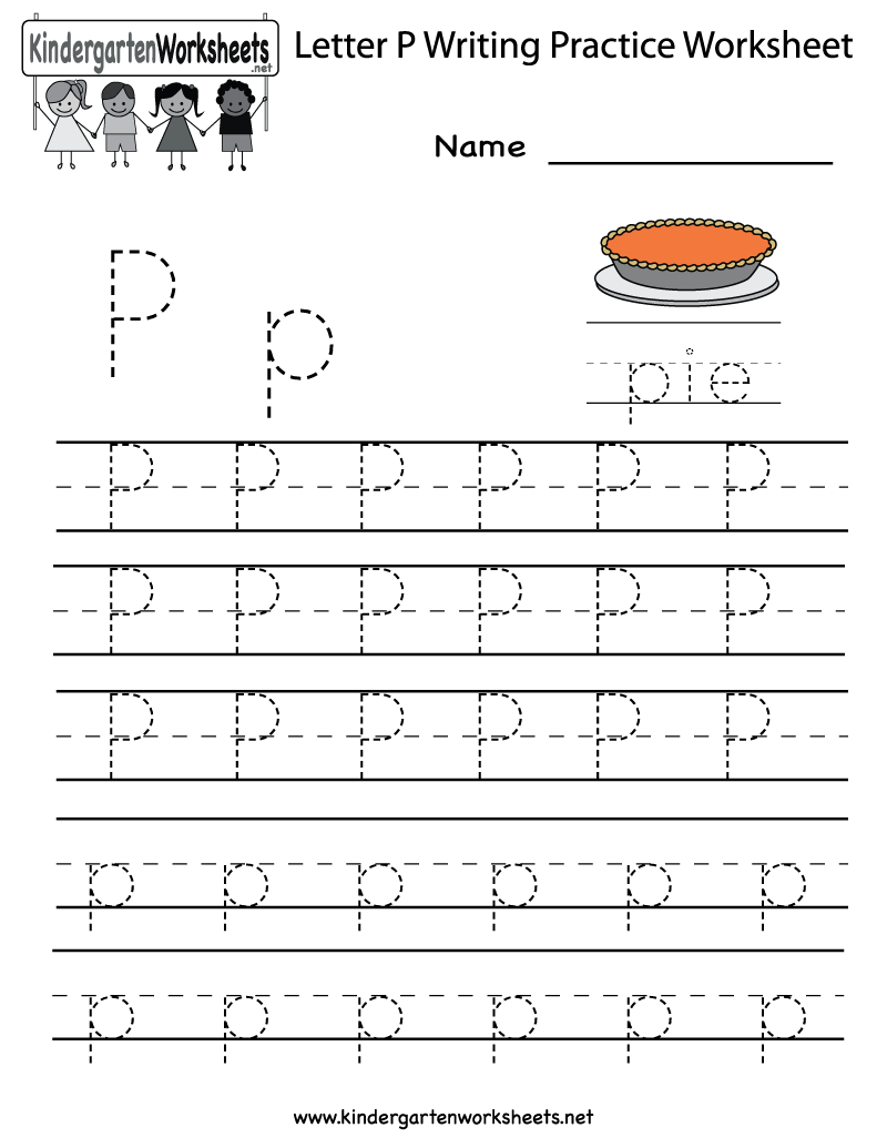 Letter P Worksheets Preschool The Best Worksheets Image Collection